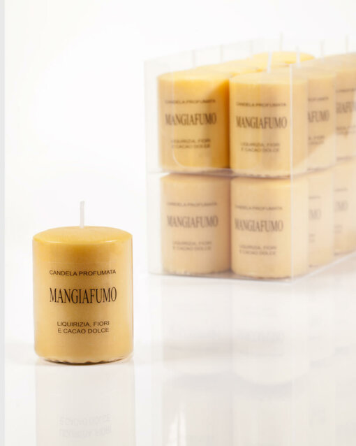 Candela vegetale Mangiafumo - cm 5x7- Lumen