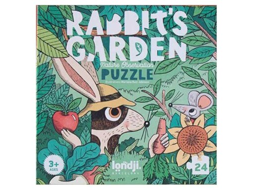 Puzzle - Il giardino del coniglio - Rabbit's garden - Londji