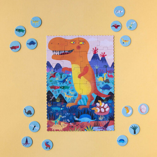 Puzzle tascabile - My Little Dino - Londji - Image 4
