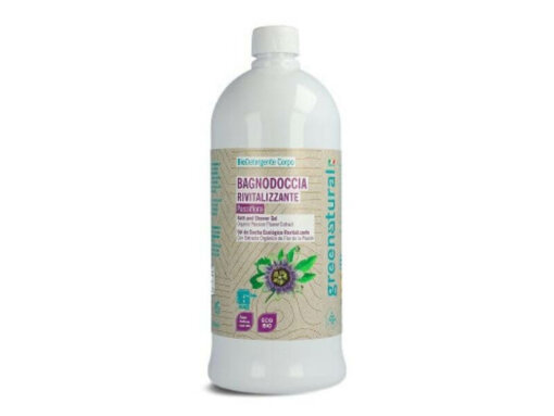 Bagnodoccia rivitalizzante Passiflora - ecobio - 1 l - greenatural