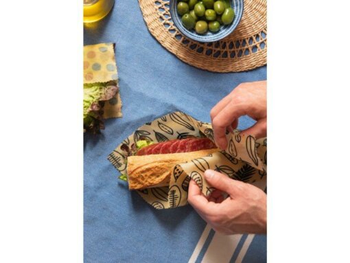imballaggio per alimenti riutilizzabile - 25x25 cm - Susso