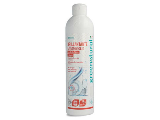 Brillantante per lavastoviglie - 500 ml - greenatural