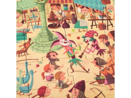 Look e find puzzle - Medieval times - Londji - Image 2