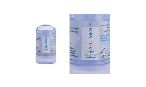 Allume di potassio stick - 50 g - Carone