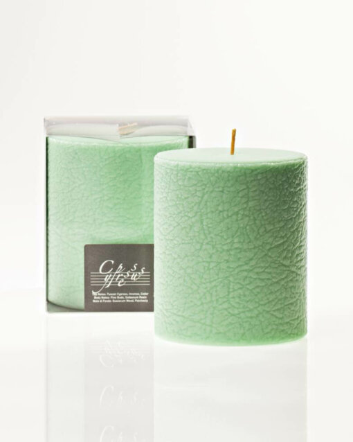 Candela grande - The7Notes Angel - Cipresso - Lumen