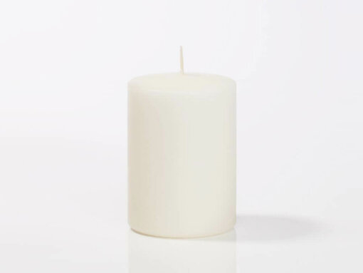 Candela avorio senza profumo – h10 d7 cm – Lumen