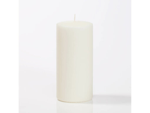 Candela senza profumo avorio – h20 d7 cm – Lumen