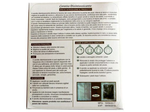 Cerotto disintossicante per piedi - 10 pezzi - Image 2
