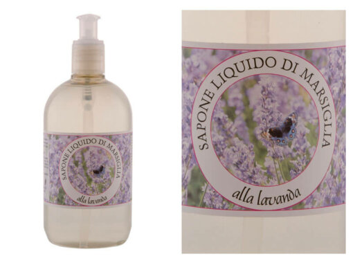 Detergente liquido SAPONE DI MARSIGLIA con olio essenziale di Lavanda - 500 ml - Carone