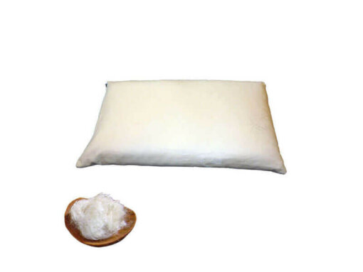 Guanciale di cotone bio - 60x40 h6 cm