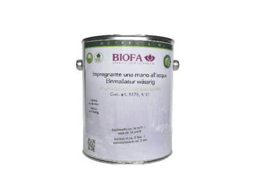 Impregnante una mano all'acqua - codice 5175 - BIOFA