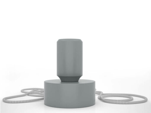Lampada da tavolo Tavolotto Grigio - Filotto