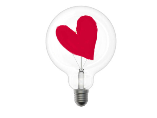 Lampada per sognatori Cuore - Filotto