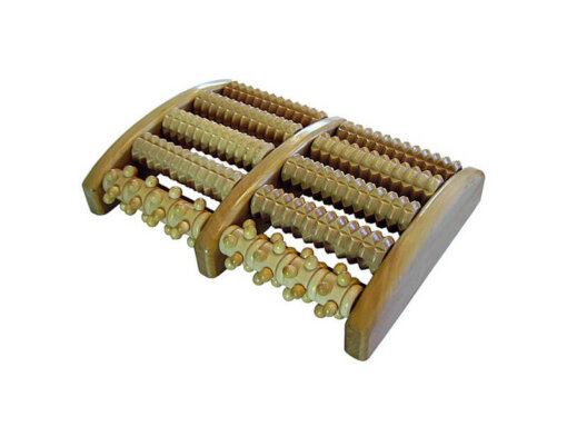 Massaggiatore per piedi in legno di faggio