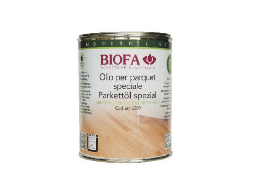 Olio per mobili e parquet - codice 2059 - 1 l - BIOFA