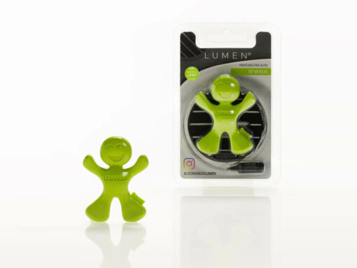 Profumatore per auto Leonardo car fragrance - Te' Verde - Verde-Green - Lumen