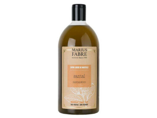 Sapone liquido di Marsiglia per il corpo - Sandalo - 1 l - Marius Fabre