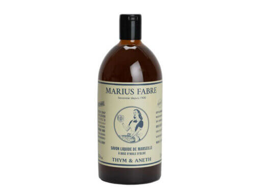 Sapone liquido di Marsiglia per il corpo - Timo e aneto- 1 l - Marius Fabre