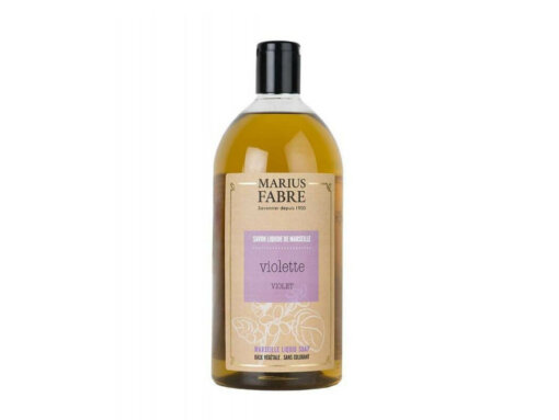 Sapone liquido di Marsiglia per il corpo - Violetta - 1 l - Marius Fabre