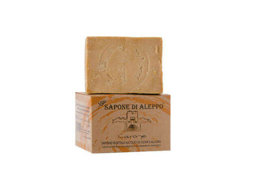 Sapone di Aleppo all'olio d'oliva e alloro 32% - 200 g - Carone
