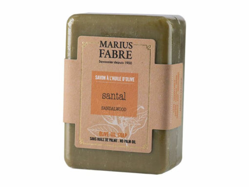Sapone all'olio d'oliva - sandalo - 150 g - Marius Fabre