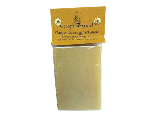 Shampoo Sapone Canapa e Ghassoul - 100 g - LunAroma