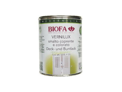 Smalto coprente per interni naturale - codice 1115 - 2,5 l - BIOFA