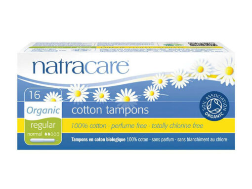 Tamponi anatomici con applicatore - regular - 16 pezzi - Natracare
